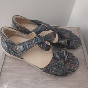 Ziera Doxie Sandals Super Support sz 37 6.5 7